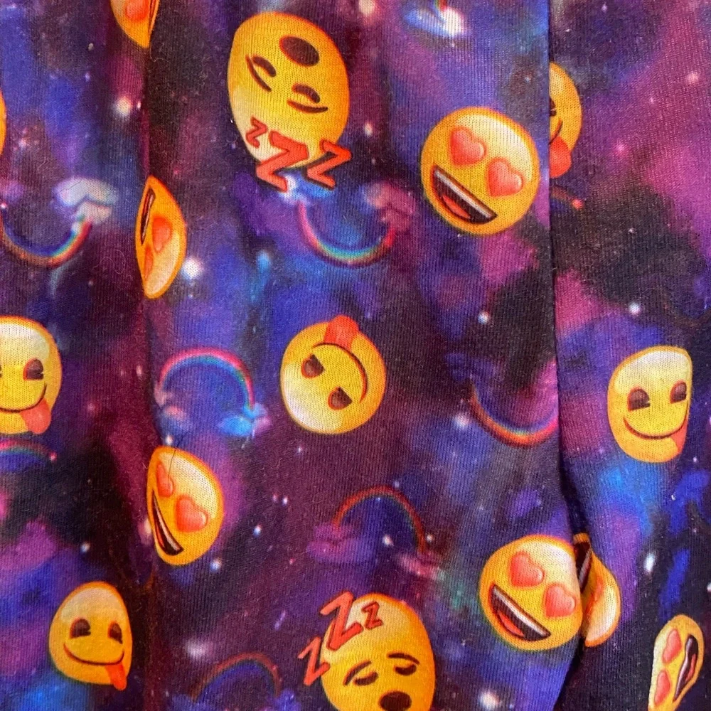 Kids emoji pajamas